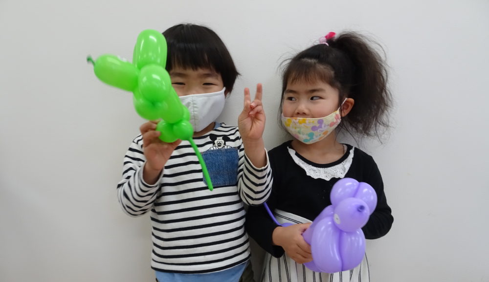 バルーンアートとお魚作りをしたよ☆☆