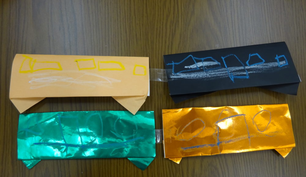 ☆電車を作ったよ☆