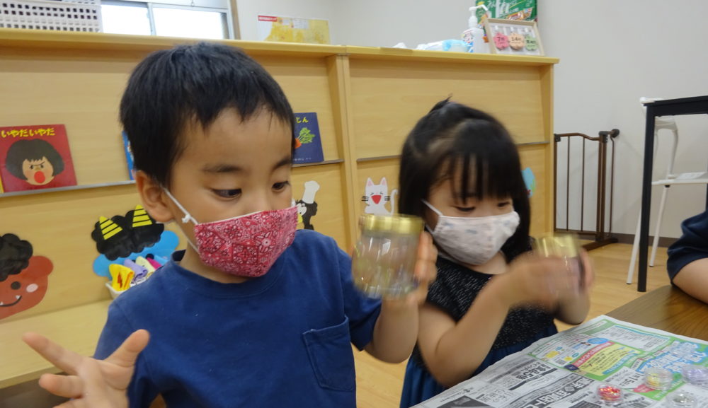 スノードームづくり